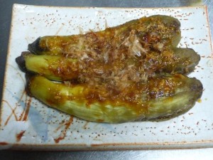 焼きナス　完成品